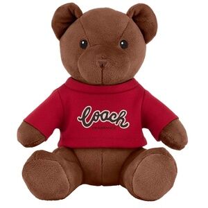COACH Teddy Bear Brown Plush Logo T-Shirt NEW SEALED